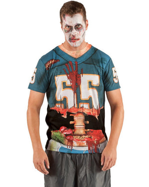Football Zombie Faux Real Shirt