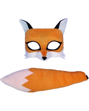 Fox Deluxe Mask and Tail Set