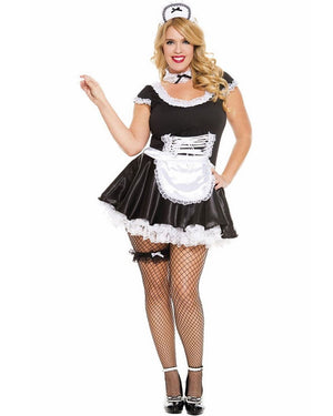 French Maid Plus Size Womens Costume