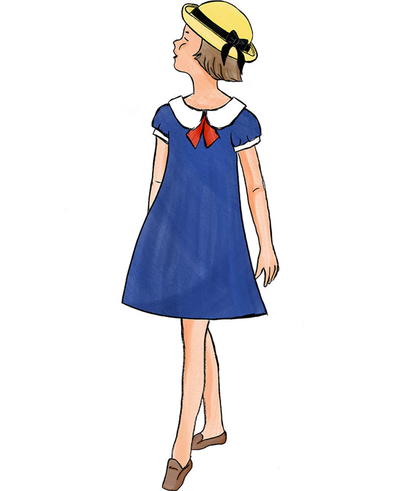 French School Girl Deluxe Toddler Book Week Costume