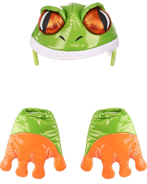 Frog Headband and Gloves Set