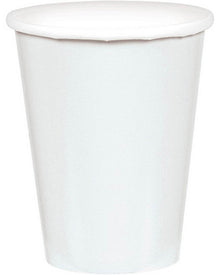 Frosty White 266ml Paper Cups Pack of 20