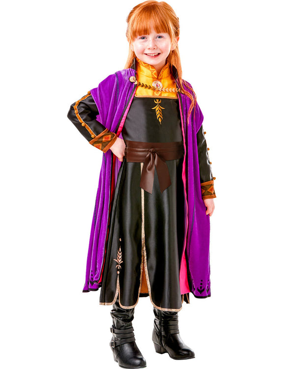 Disney Frozen 2 Anna Premium Girls Costume