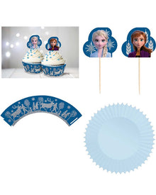 Disney Frozen 2 Cupcake Glittered Pack of 24