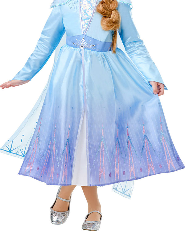 Life-Size Cardboard Cutout of Elsa Epilogue Gown Frozen 2