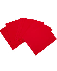 Red Foam Sheets Pack of 10