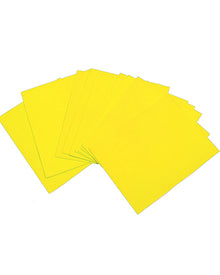 Yellow Foam Sheets Pack of 10