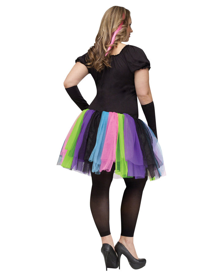 Funky Punk Bones Womens Plus Size Costume