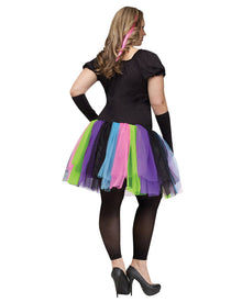 Funky Punk Bones Womens Plus Size Halloween Costume