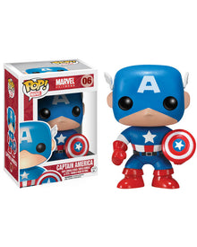 Captain America Pop Vinyl Bobble Figure