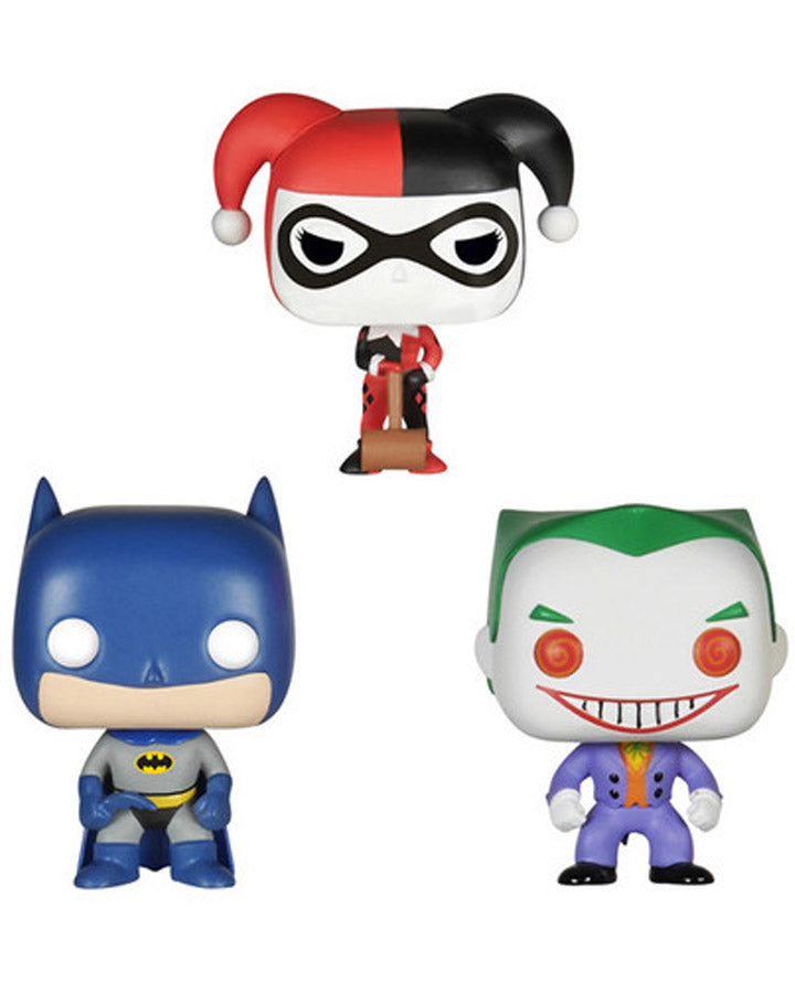 Batman Pocket Pop Vinyl Trio of Figures