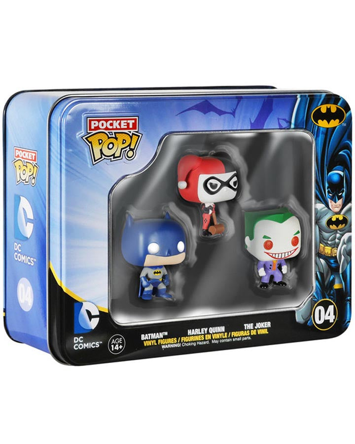 Batman Pocket Pop Vinyl Trio of Figures