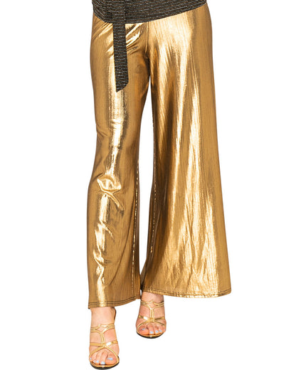 Funky Gold 70s Womens Palazzo Pants
