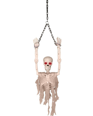 Animated Funny Bone Skeleton Greeter 48cm