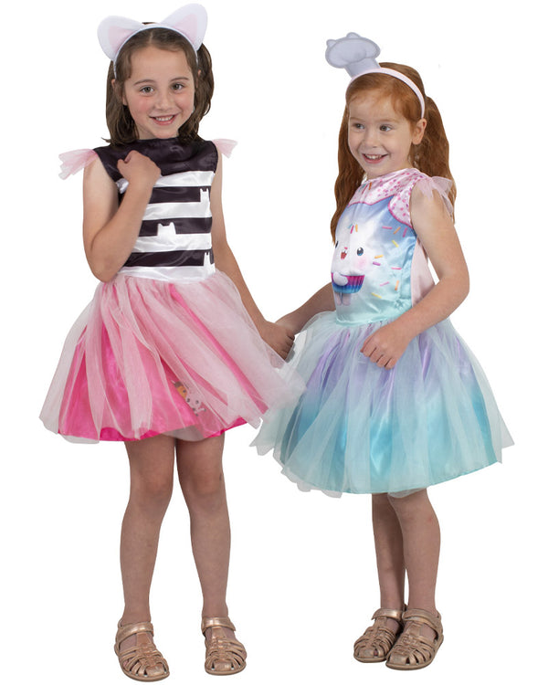 Gabbys Dollhouse Cakey Cat Tutu Girls Costume