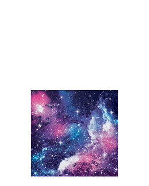 Galaxy Party Beverage Napkins Pack of 16