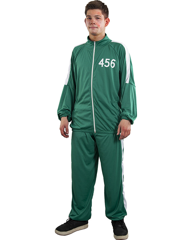 Game Show Tracksuit Green Tracksuit Mens Costume