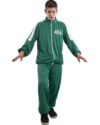 Game Show Tracksuit Green Tracksuit Mens Costume