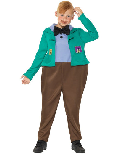 Roald Dahl Augustus Gloop Deluxe Boys Costume