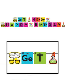 Get Nerdy Ribbon Banner
