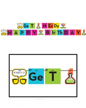 Get Nerdy Ribbon Banner