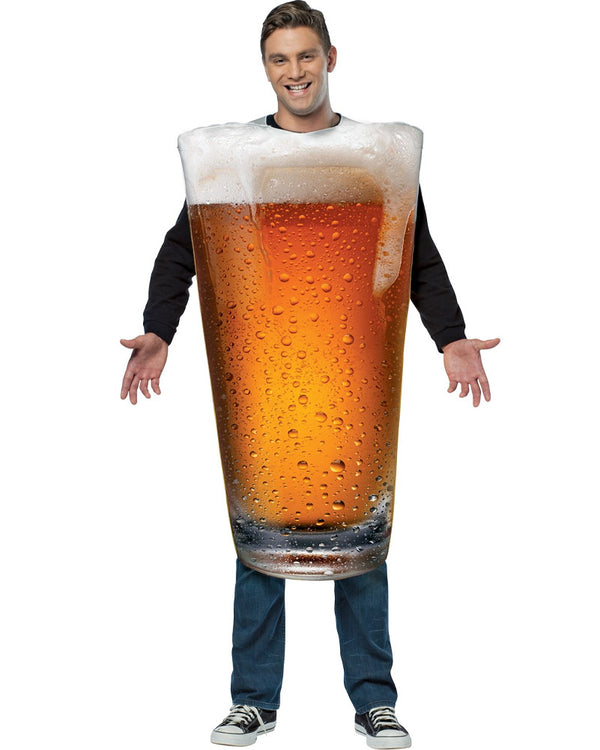 Get Real Beer Pint Adult Costume