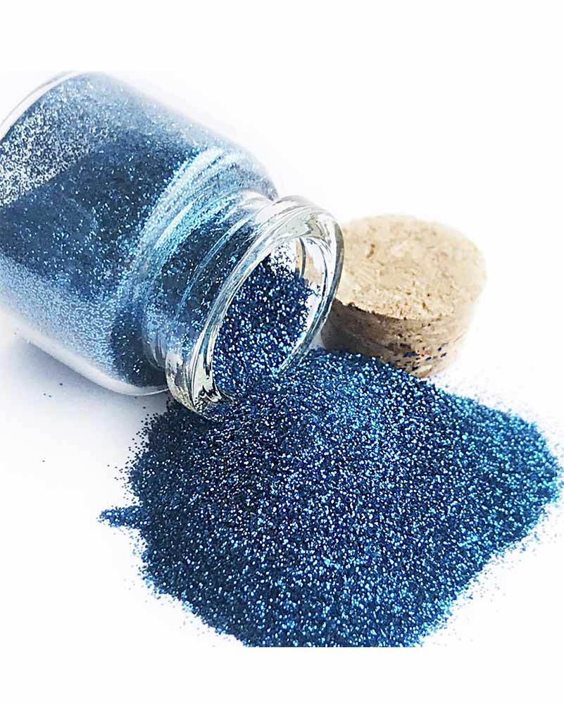 Glo Tatts Bio Glo Biodegradable Ocean Blue Body Glitter 12g