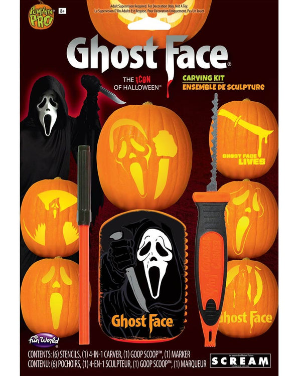 Ghost Face Carving Kit
