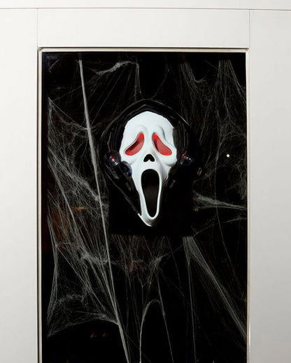 Scream Ghost Face Light Up Window Peeper 30cm