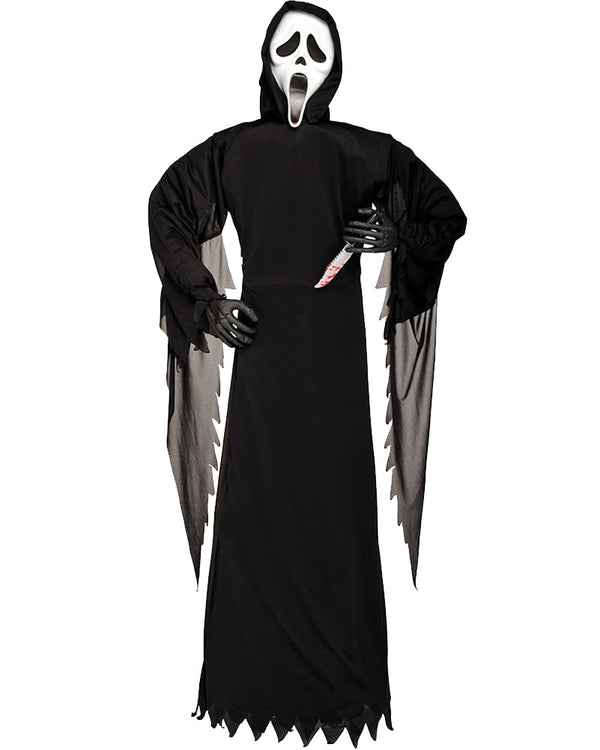 Scream Ghost Face Reaper with Prop Knife Decoration 1.5m