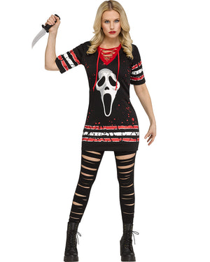 Ghost Face Womens Costume