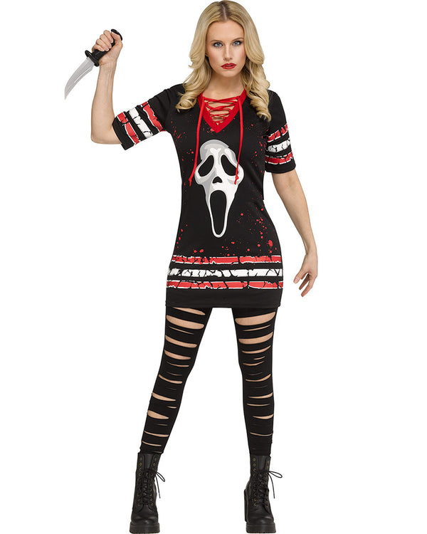 Ghost Face Womens Costume