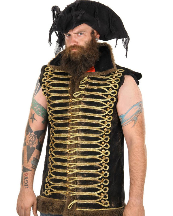 Ghost Pirate Deluxe Hat