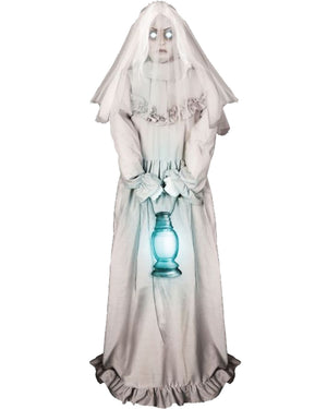 Ghostly Lady Animated Prop 1.5m