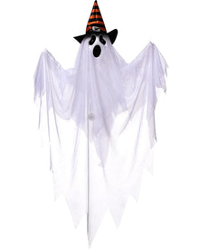 Ghosts with Witch Hats 29.5cm Pack of 3 For Halloween