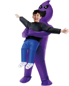 Ghoul Light Up Inflatable Pick Me Up Kids Halloween Costume