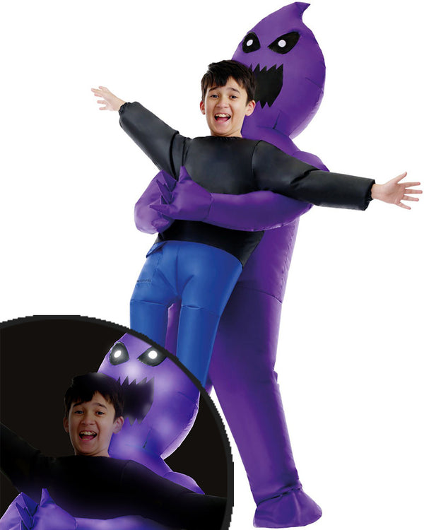 Ghoul Light Up Inflatable Pick Me Up Kids Costume