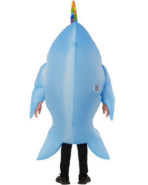 Giant Narwhal Inflatable Adult Costume