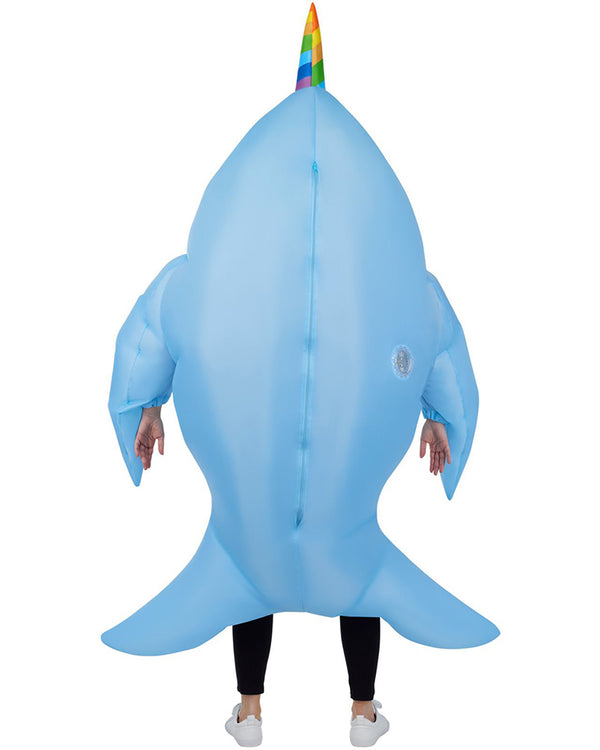 Giant Narwhal Inflatable Adult Costume