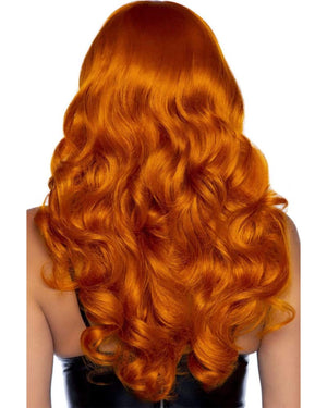 Ginger Misfit Long Wavy Wig