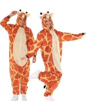 Giraffe Onesie Adults Costume