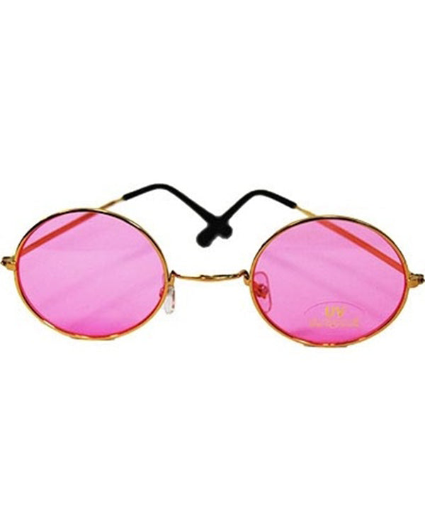 Pink 1960s Lennon Glasses