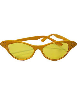 Edna Yellow Glasses