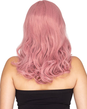 Glamour Deluxe Ashes of Roses Pink Long Wavy Wig