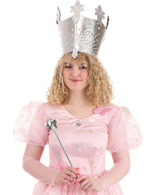 Glinda Witch Crown and Wand Deluxe Set