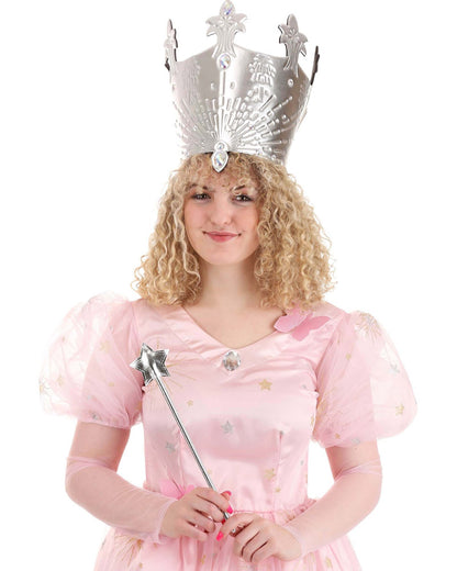 Glinda Witch Crown and Wand Deluxe Set