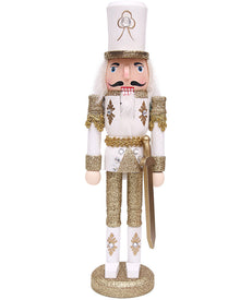 Christmas Glitter Nutcracker 30cm