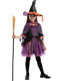 Glitter Witch Kids Halloween Costume
