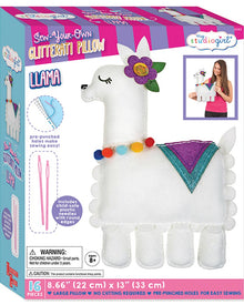 Glitterati Llama Pillow Craft Kit