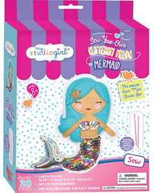 Glitterati Mermaid Pillow Craft Kit